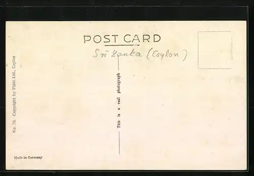 AK Colombo, Main Street, Pettah Showing the Native Quarter of Commerce