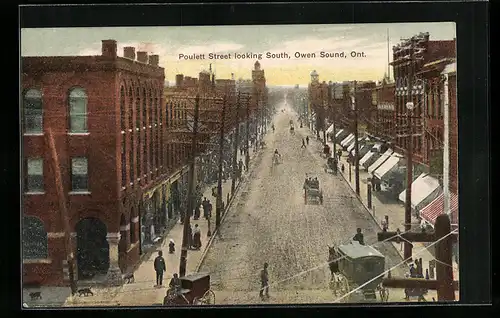 AK Owen Sound /Ont., Poulett Street looking South