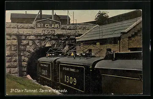 AK Sarnia, St Clair Tunnel