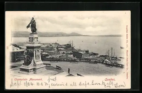 AK Quebec, Champlain Monument