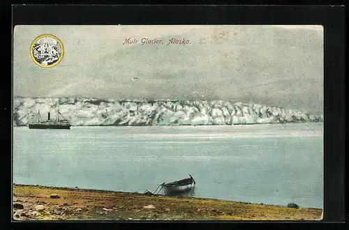 AK Muir Glacier i. Alaska, Muir Glacier at the head of Glacier Bay