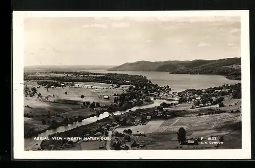 AK North Hatley /Que., Aerial View