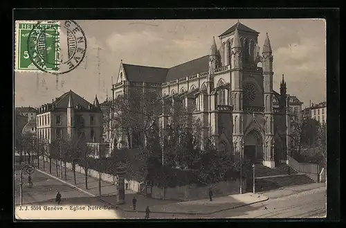 AK Genève, Eglise Notre-Dame