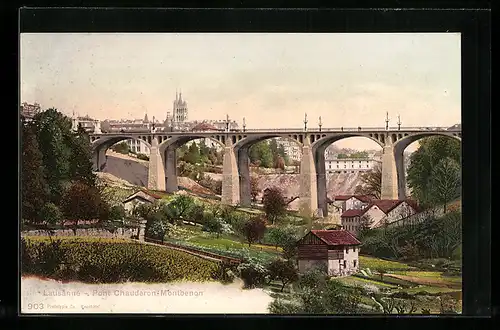 AK Lausanne, Pont Chauderon-Montbenon
