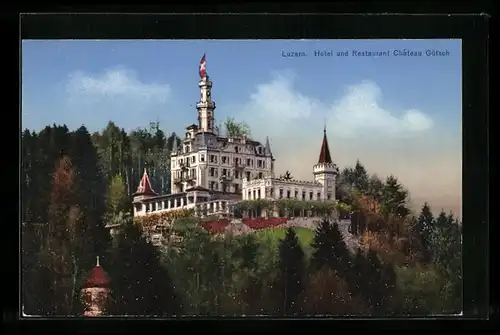 AK Luzern, Hotel und Restaurant Chateau Gütsch