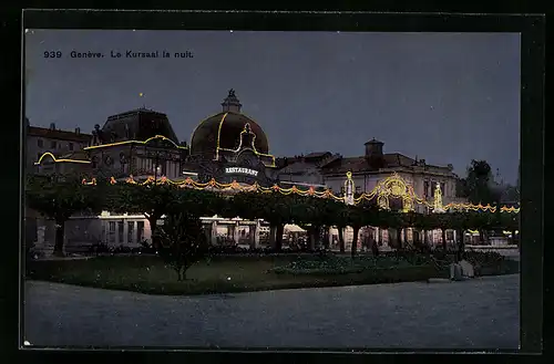 AK Genève, Le Kursaal la nuit