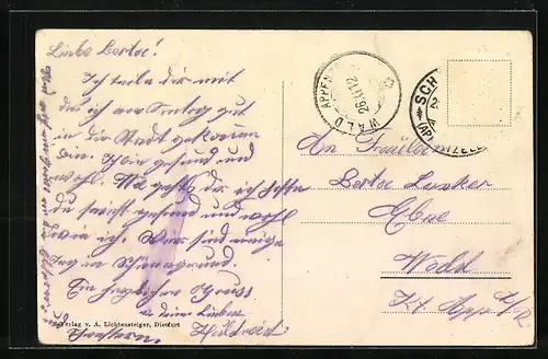 AK Schönengrund, Teilansicht mit Kirche