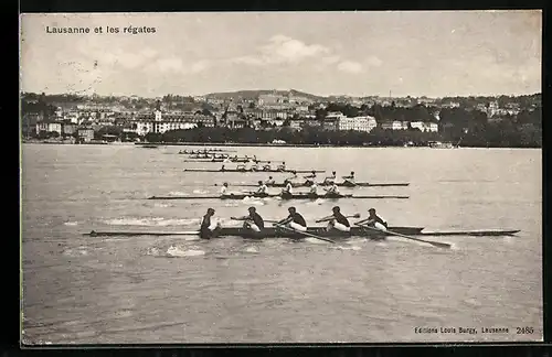 AK Lausanne, Panorama et les régates