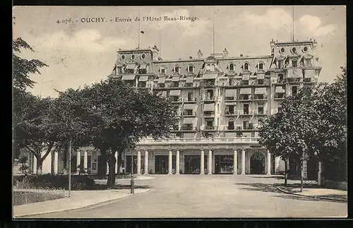 AK Ouchy, Entrée de l`Hôtel Beau-Rivage