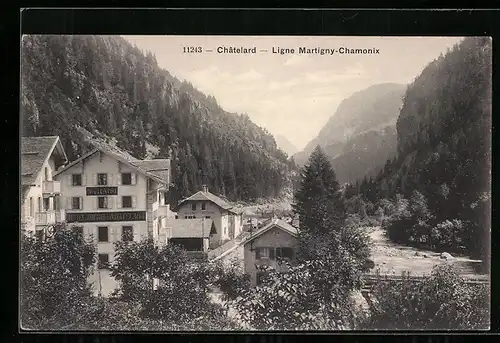 AK Châtelard, Ligne Martigny-Chamonix