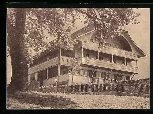 AK Grosshöchstetten, Schweiz. Bauernheimatschule Möschberg