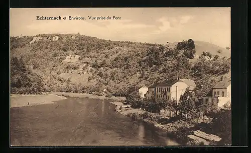 AK Echternach, Vue prise du Pont