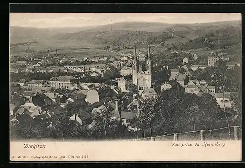 AK Diekirch, Vue prise du Herenberg