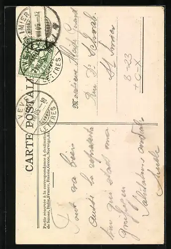 Künstler-AK Vevey, Jardinier & Jardinière, Fete des Vignerons 1905