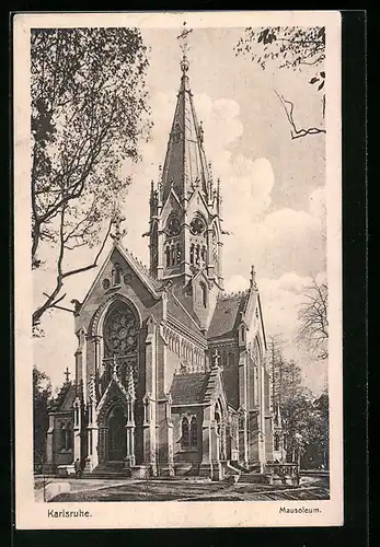 AK Karlsruhe, Das Mausoleum