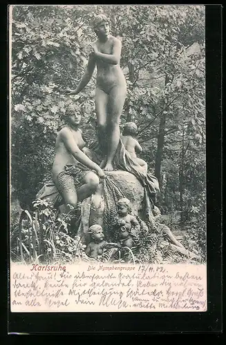 AK Karlsruhe, Die Nymphengruppe
