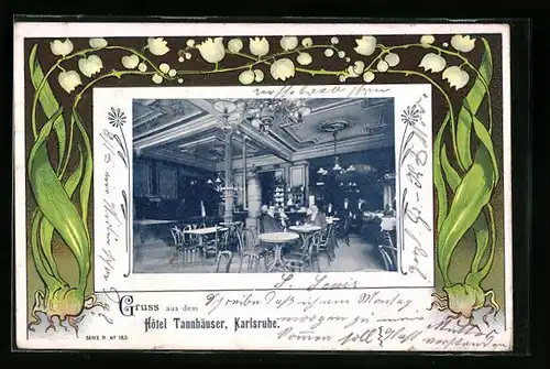 AK Karlsruhe, Hotel Tannhäuser