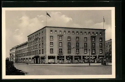 AK Karlsruhe a. Rhein, Kolpinghaus, Karlstrasse 115