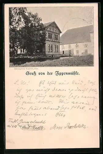 AK Karlsruhe, Gasthaus Appenmühle