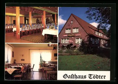 AK Halvesbostel /Kr. Harburg, Gasthaus-Pension Tödter, Birkenweg 32