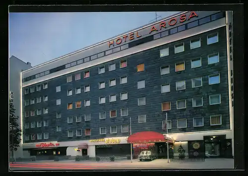 AK Berlin-Wilmersdorf, Hotel Arosa, Lietzenburger Strasse 79