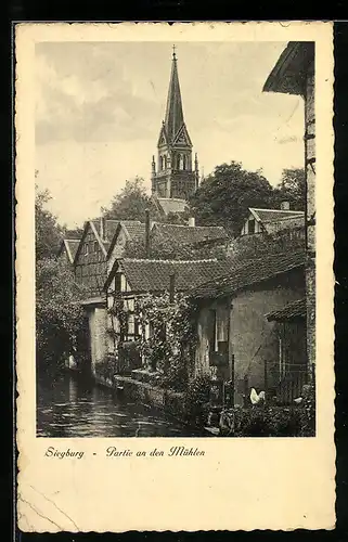 AK Siegburg, Partie an den Mühlen