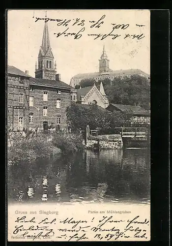 AK Siegburg, Partie am Mühlengraben