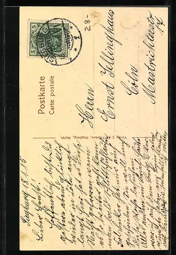 AK Siegburg, Partie am Mühlengraben