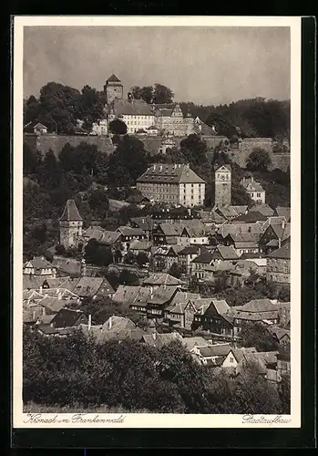 AK Kronach im Frankenwald, Teilansicht