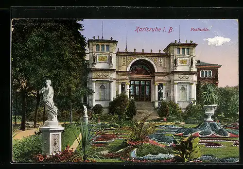 AK Karlsruhe i. B., Festhalle