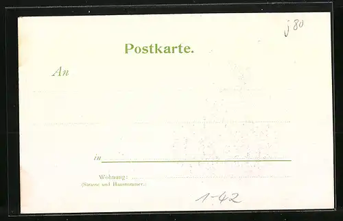 AK Portrait des Malers Gabriel Max