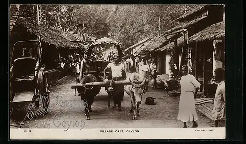 AK Ceylon, Village Cart