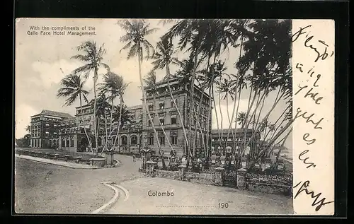 AK Colombo, Galle Face Hotel