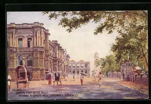 AK Colombo, General Post Office and Governor`s residency