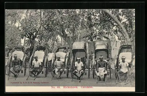 AK Colombo, Rickshaws