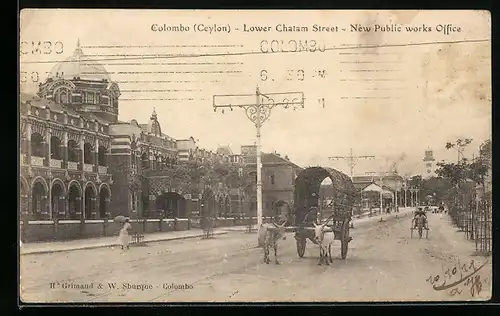 AK Colombo, Lower Chatam Street, New Public works Office