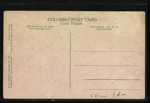 AK Colombo, General Post Office