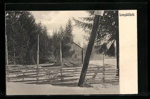 AK Lempäälästä, Hütte im Grünen