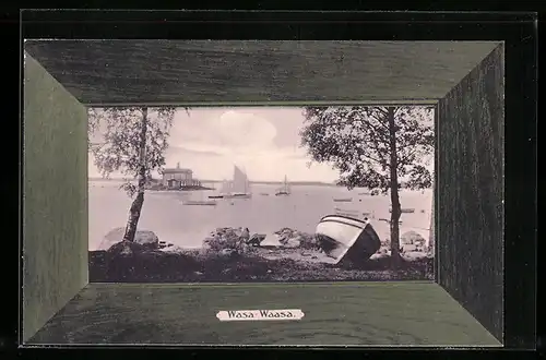 AK Wasa, Uferpartie, Boot