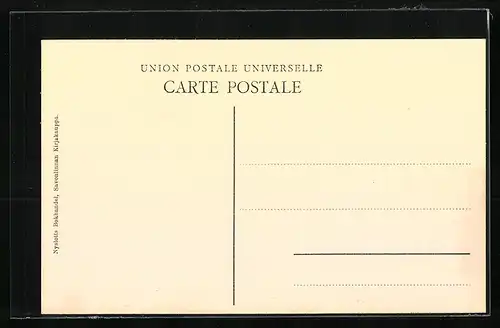 AK Savonlinna, Ortsansicht mit Brücke und Kirche