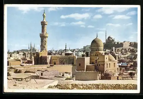 AK Cairo, General View with Citadel