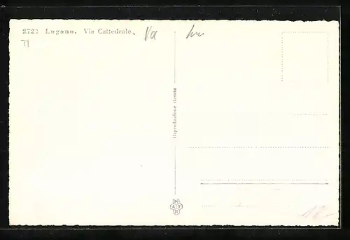 AK Lugano, Via Cattedrale