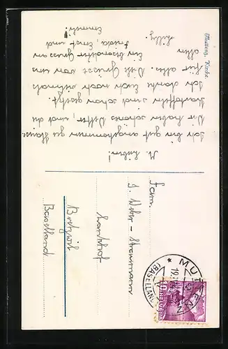 AK Muttenz, Partie an der Kirche