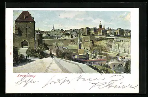 AK Luxemburg, Ortsansicht