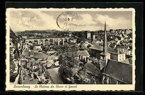 AK Luxembourg, Le Plateau du Rham et Grund
