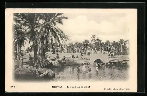 AK Nefta, L`Oued et le pont