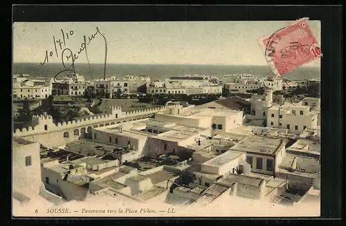 AK Sousse, vue générale vers la place Pichon