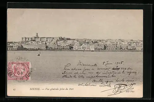 AK Sousse, Vue générale prise du Port