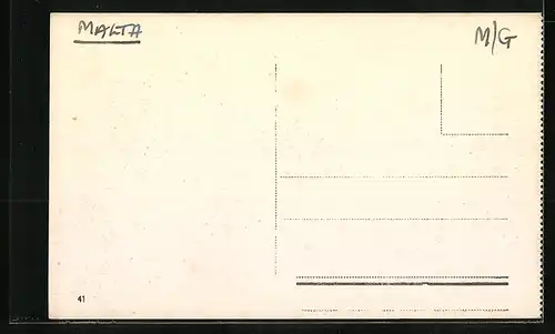 AK Valletta, Birds Eye View, Panorama mit Schiff