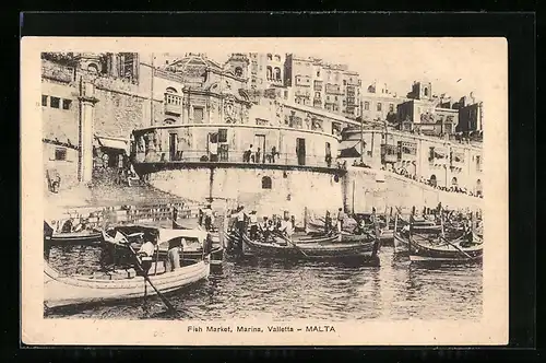 AK Valletta, Fish Market, Marina